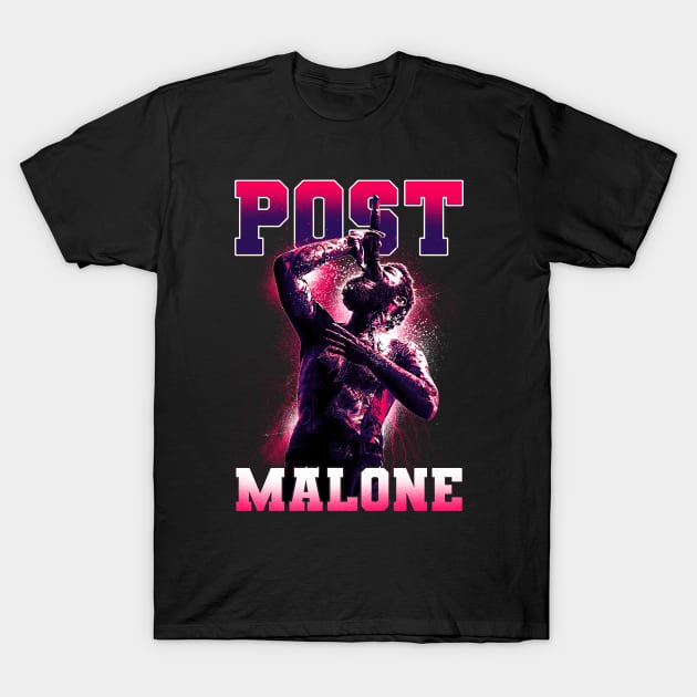 Post Malone T-Shirt by lazartemarjun